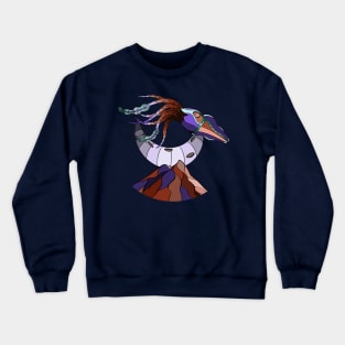 Giant sky squid Crewneck Sweatshirt